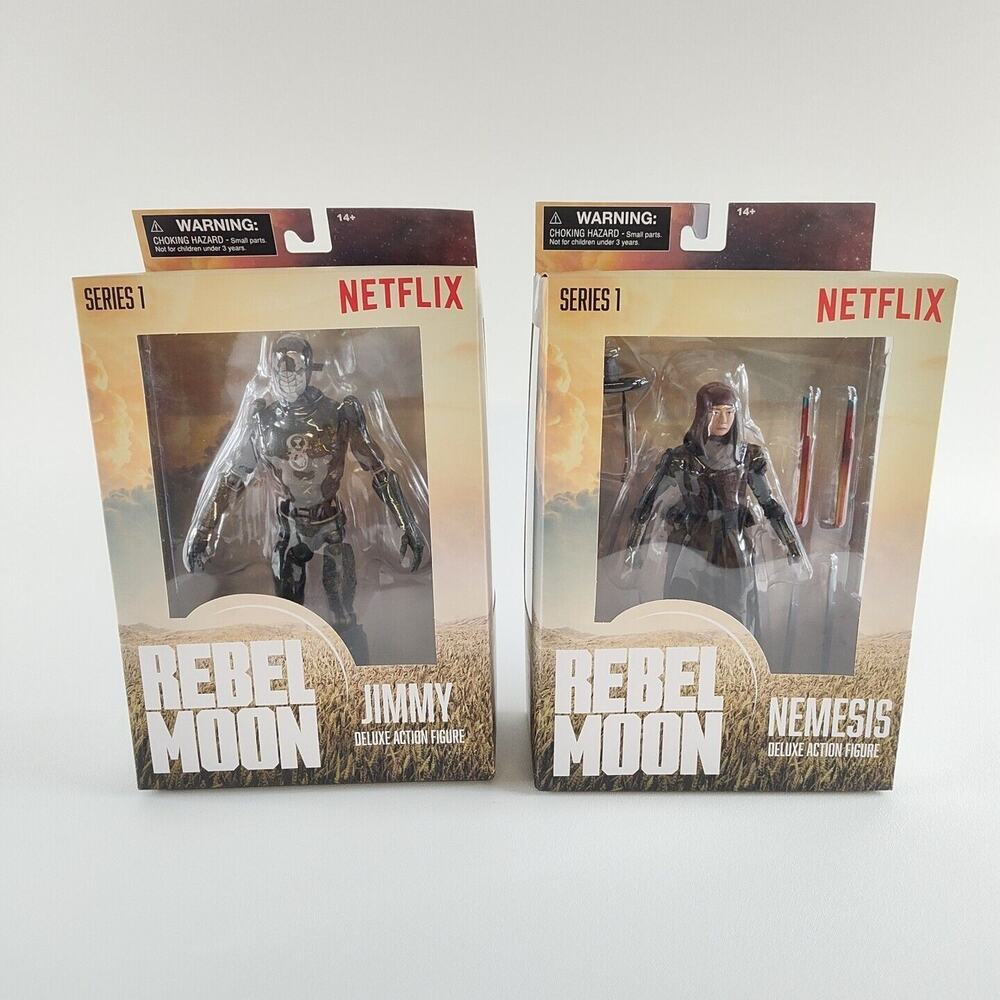 Rebel Moon Nemesis & Jimmy Deluxe Action Figure Series‎ 1 Set Of 2 Netflix